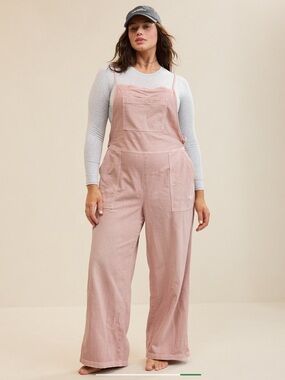 Aerie Lace Through Overalls